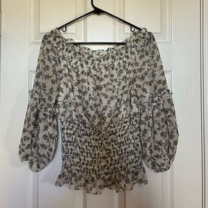 Max Studio Blouse Off the Shoulder